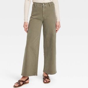 Target Universal Threads wide leg sailor ankle jeans